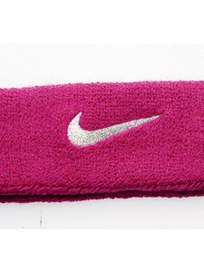 Pink Nike logo